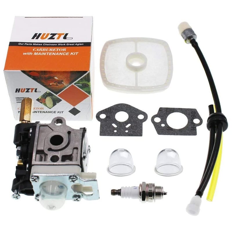 HUZTL Carburetor For ECHO SRM 210 SRM-230 SRM211 GT200 HC150 HC151 PE200 PE201 PPF210 PPF211 Trimmer Brushcutter With Fuel Maintenance Kit Spark Plug HUZTL - Image 1